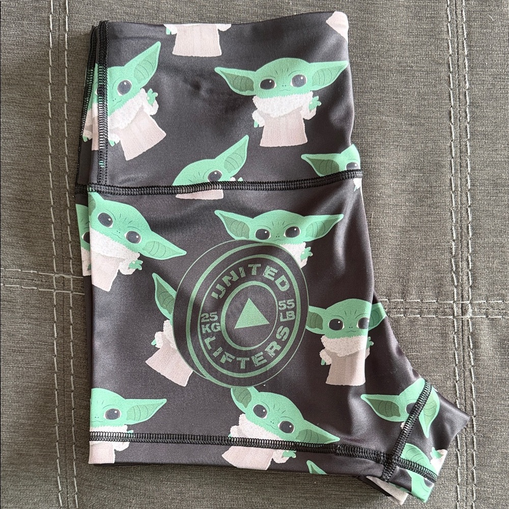 United Lifters Baby Yoda 2.5 Shorts